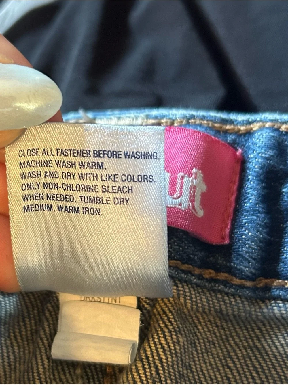 Girls Old Navy Dark Blue Flare Jeans